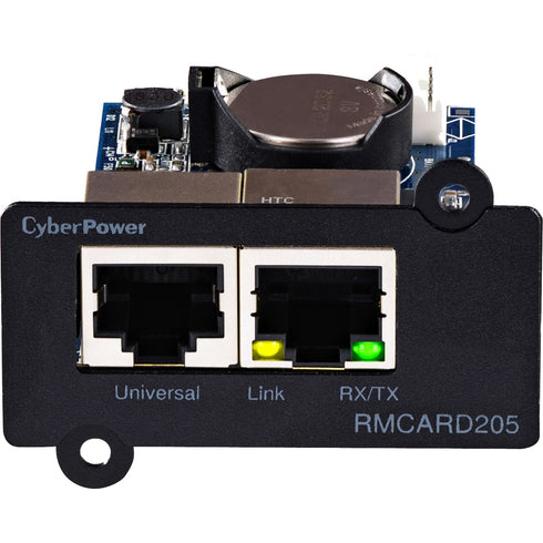 CyberPower RMCARD205 UPS & ATS PDU Remote Management Card - SNMP-HTTP-NMS-Enviro Port
